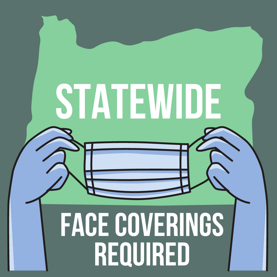 Face coverings required statewide